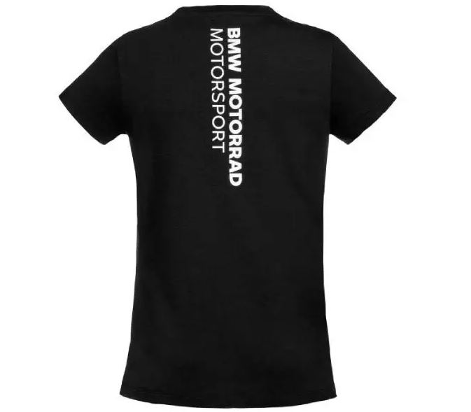 CAMISETA MOTORSPORT DAMA NEGRO (M)