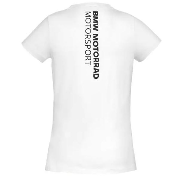 CAMISETA MOTORSPORT DAMA BLANCO (S)