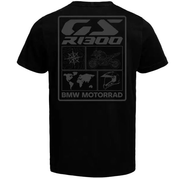 CAMISETA GS ADVENTURE CABALLERO NEGRO (M)