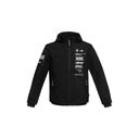 CHAQUETA SOFTSHELL MOTORSPORT NEGRA (XL)