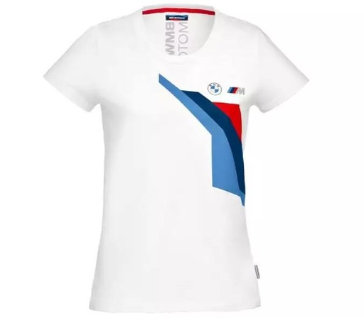 [76 61 5 A81 397] CAMISETA MOTORSPORT DAMA BLANCO (M)